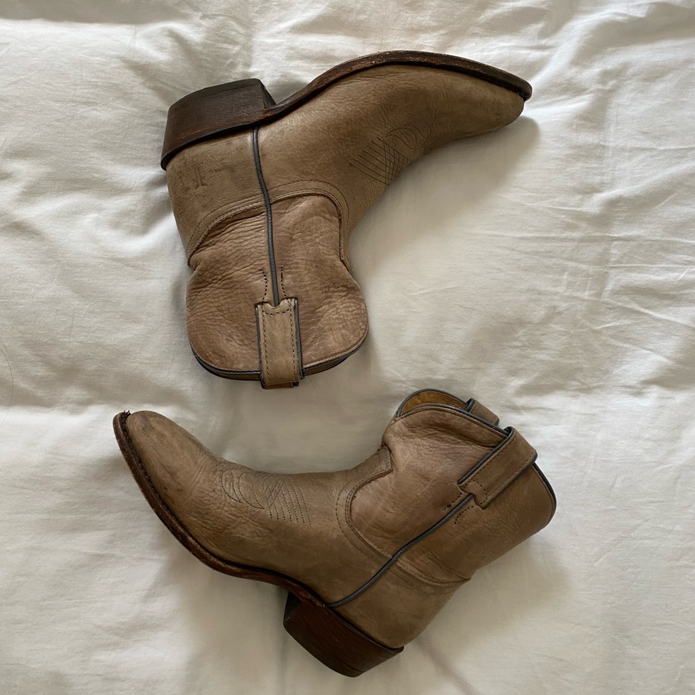 Vintage Frye Short Western Boots